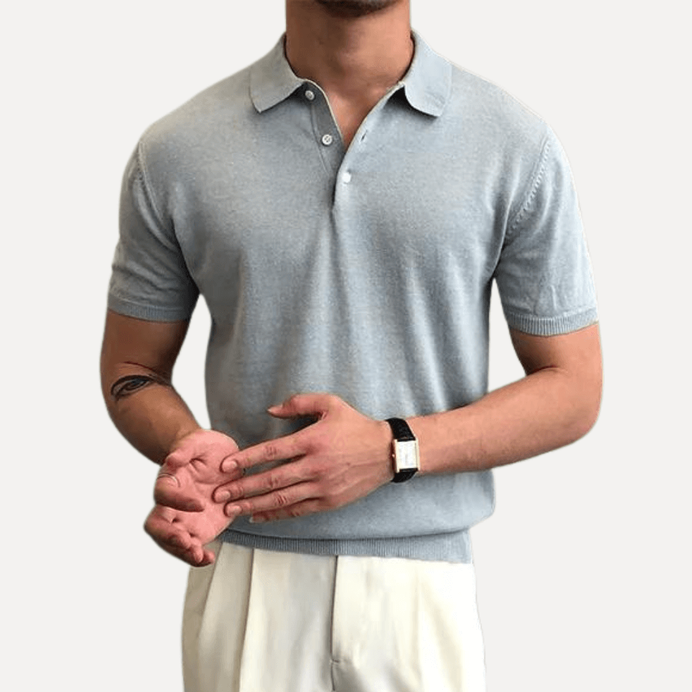 polo tricot jean