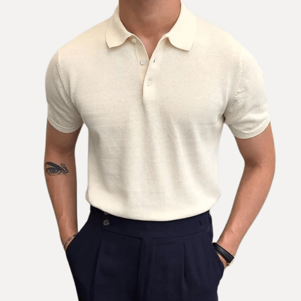 polo tricot jean