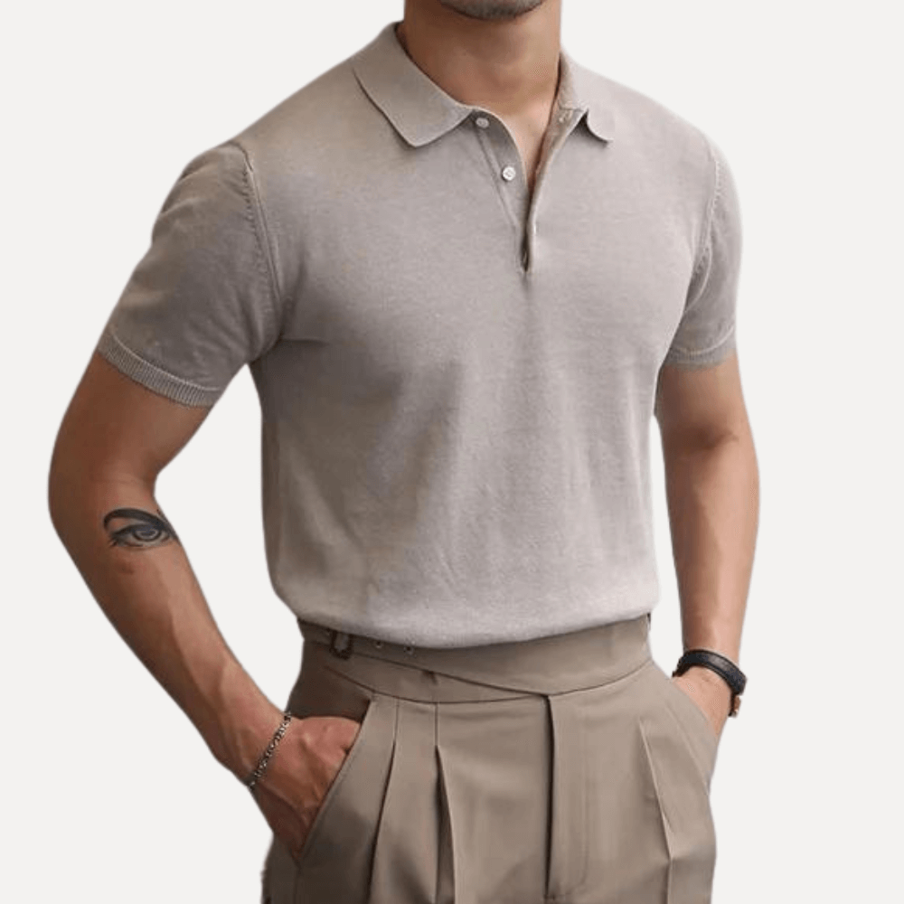 polo tricot jean